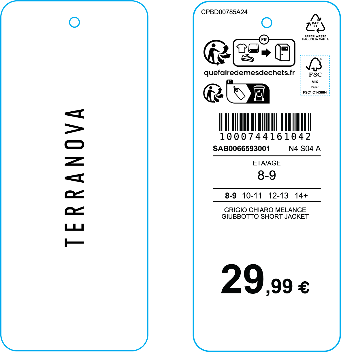 Custom barcode stickers for inventory management